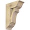 Ekena Millwork Westlake Traditional Rough Sawn Bracket w/ Offset Brace, Douglas Fir, 8"W x 18"D x 26"H BKT0806X18X26WTL01RDF - alternate 1